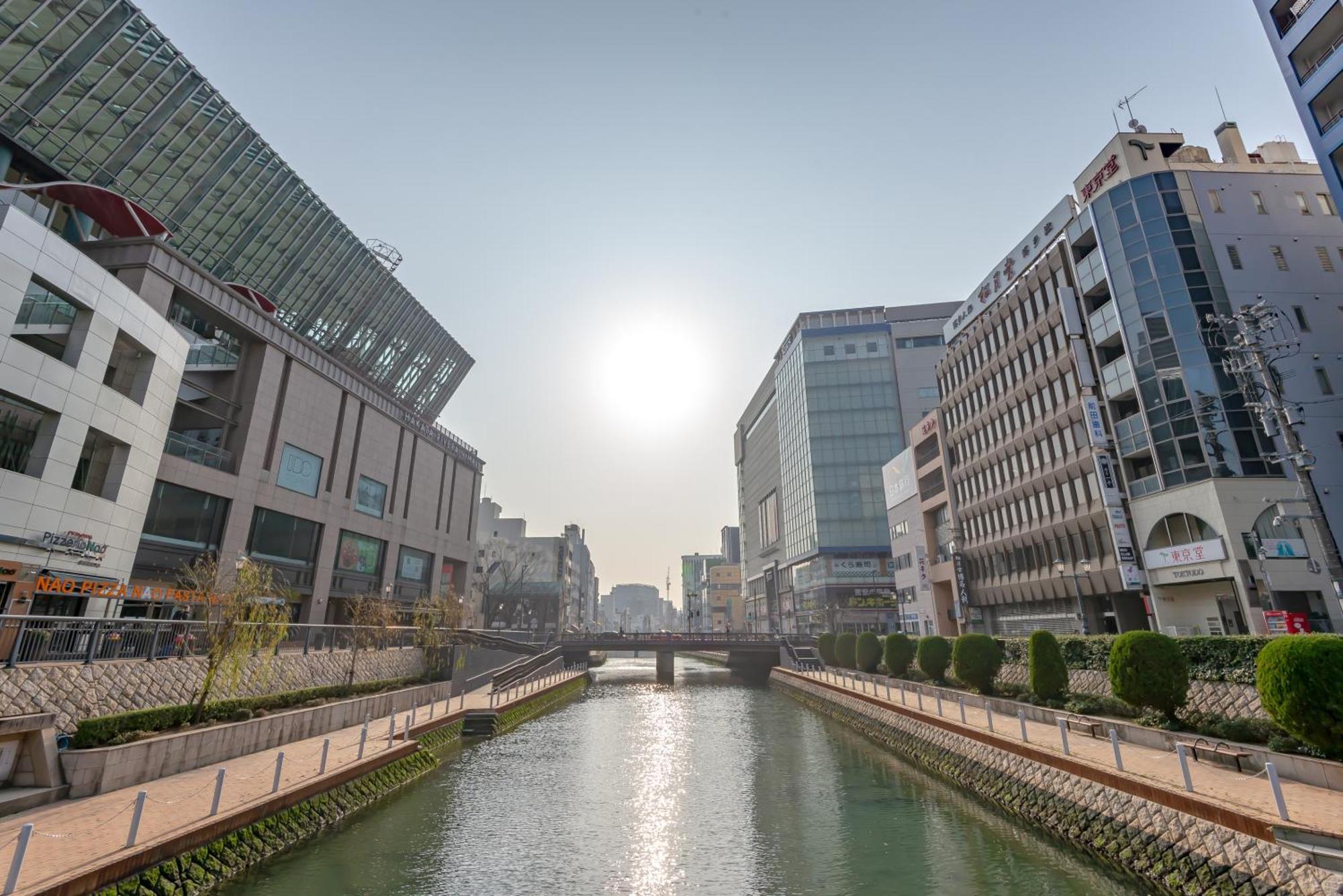 Hotel Okura Fukuoka Fukuoka  Buitenkant foto The Nakagawa River
