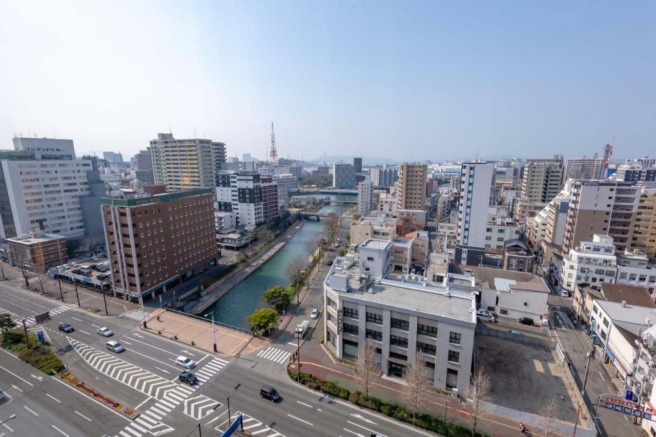 Hotel Okura Fukuoka Fukuoka  Buitenkant foto View of the river in Nagoya